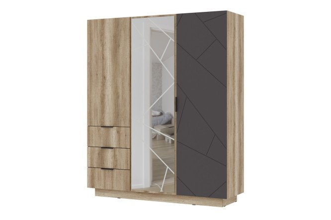 Wardrobe 3 doors Dallas