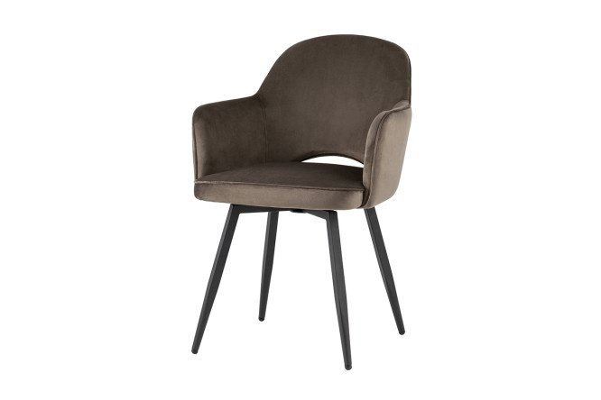 Venus swivel chair with armrests 58.5x85x64.5 cm