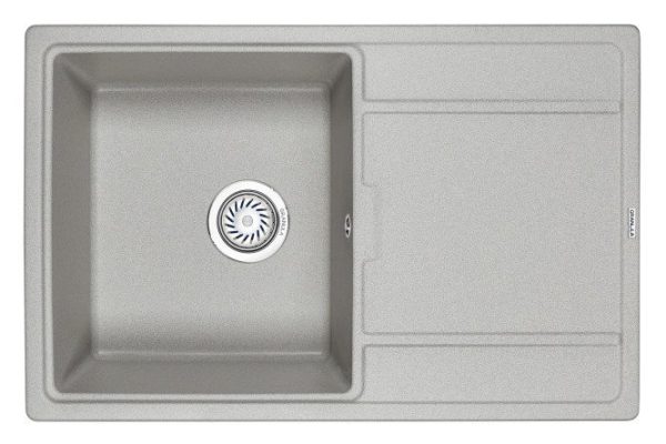 Inset sink with drainer GRANULA 7804 78x50x20 cm