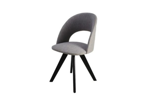 Chair Malta grey/wenge