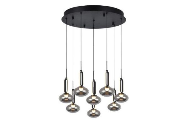 Hanging chandelier FAVOURITE Baron 18 sq.m., LED, 52 cm