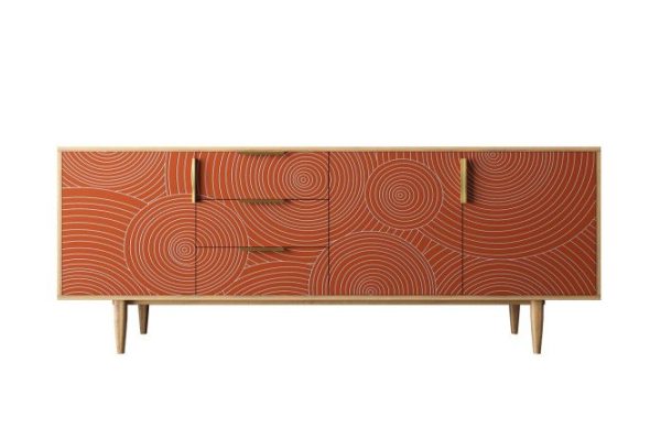 Long chest of drawers Line