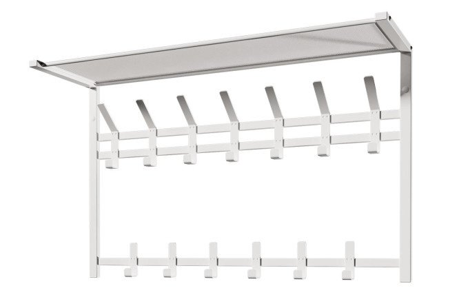 Hanger with shelf 2-tier Toronto 32