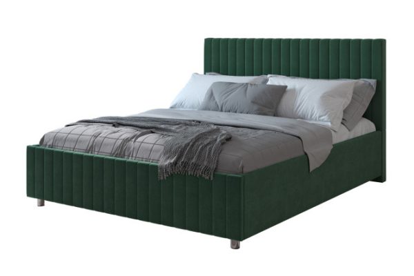 Vivaldi bed frame dark green color 160x200 cm