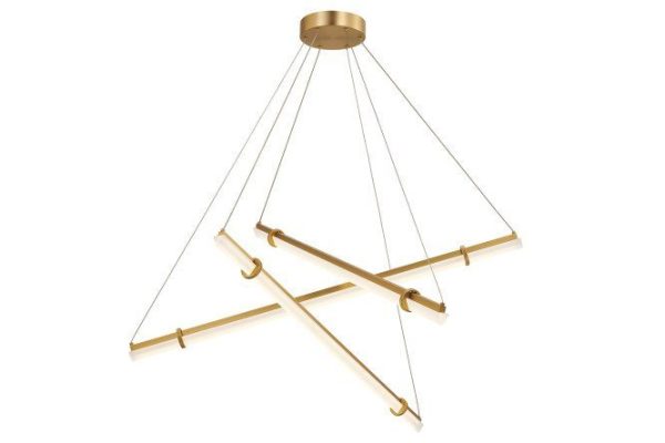 Hanging chandelier FAVOURITE Stav LED, 107 cm