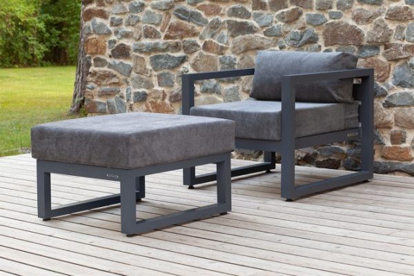 Garden furniture set Capri color gray