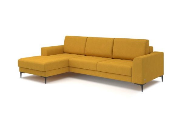 Corner sofa bed Pierre with left corner