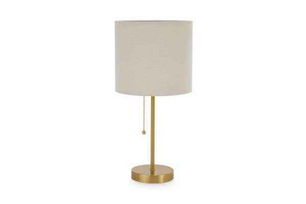 Table lamp Hall Simple White E27, 23x47x23 cm