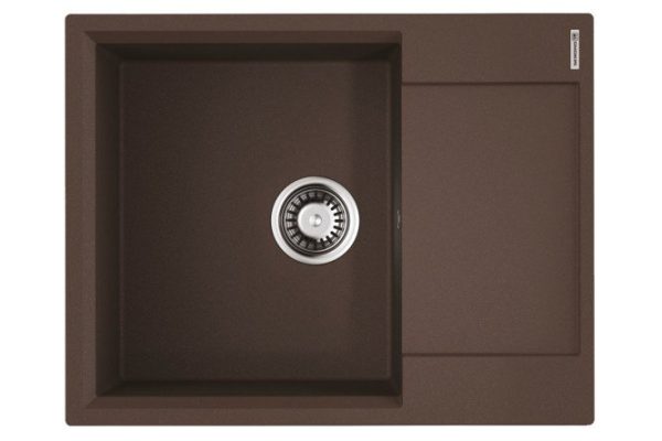 Inset sink with wing OMOIKIRI Daisen 65T-DC 4993518 65x51x21 cm