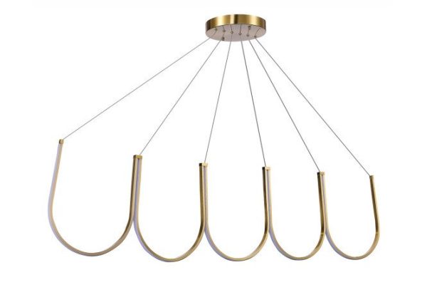 Hanging lamp Heit 24 sq.m., LED, 155 cm