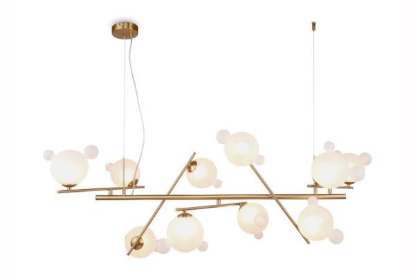 Hanging lamp FREYA Modern Flaty 28 sq.m., 114x55x41 cm, G9