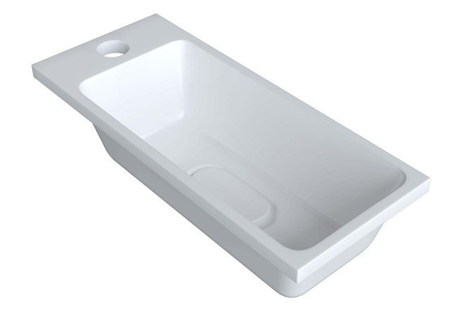 Bathroom sink Modul 2911020337 Semi-built-in, 50x12x21 cm