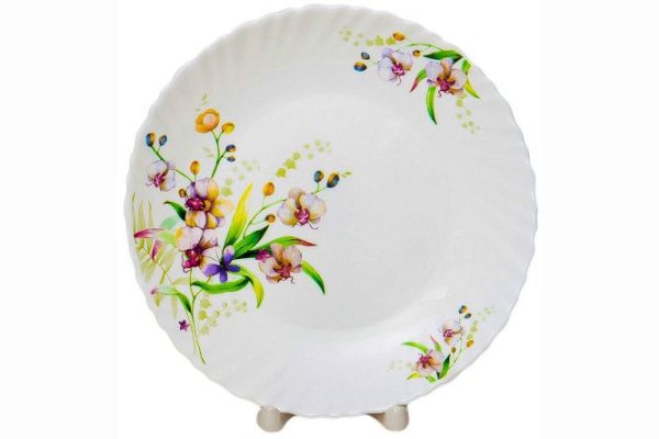 Small plate English Garden Glass ceramics, 22 cm