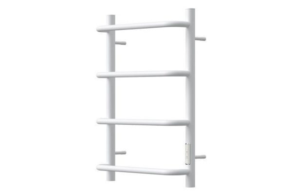 Electric heated towel rail POINT Nika P4, white PN08846W 43.2x60x13.6 cm