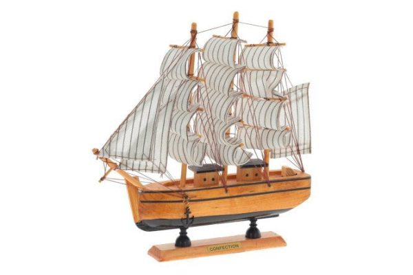 Decorative item Ship 23x23x4 cm