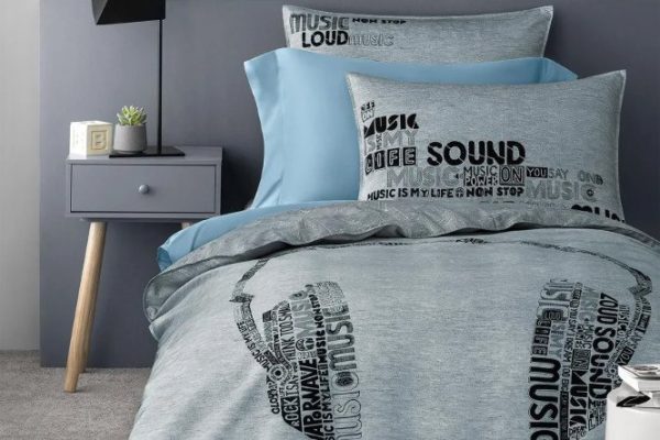 Bed linen set Togas Harper Cotton 200x210 cm, Euro