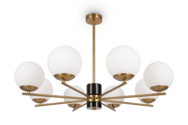 Hanging lamp FREYA Modern Marble 40 sq.m., 81x56x81 cm, E27