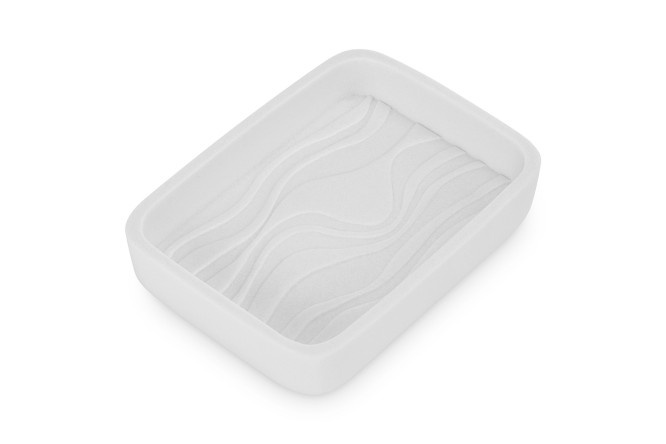 Soap dish EVIO Fiore Polyresin