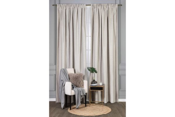 Curtain with ribbon Monika 200x270 cm, ecru color