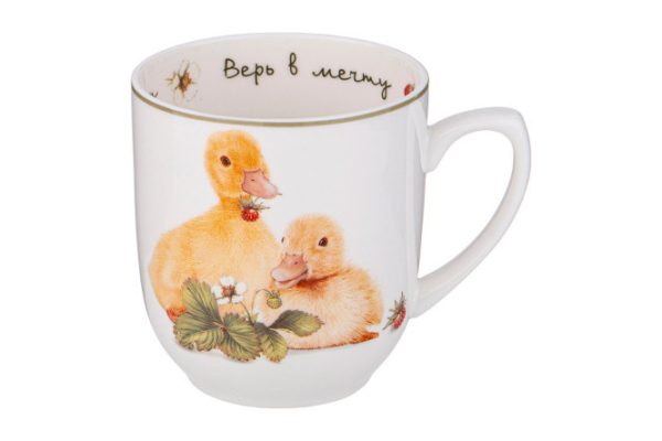 Mug Lefard Catch Happiness 380 ml, Porcelain
