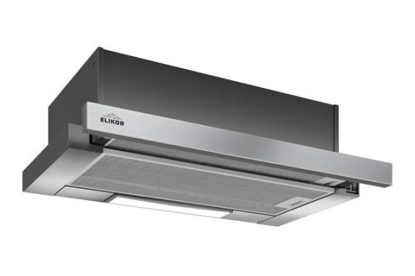 Hood ELIKOR Slide 50N-430 KV II M-430-50-580 color stainless steel, 50x17.4x30.7 cm