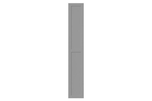 Hinged door Oscar Siena 37.2x229.2x1.6 cm, gray