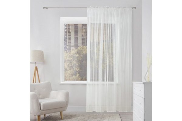 Tulle MICASA Lori 300x280 cm, 1 piece, ecru color