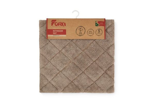 Toilet mat Bricks 60x60 cm, Cotton