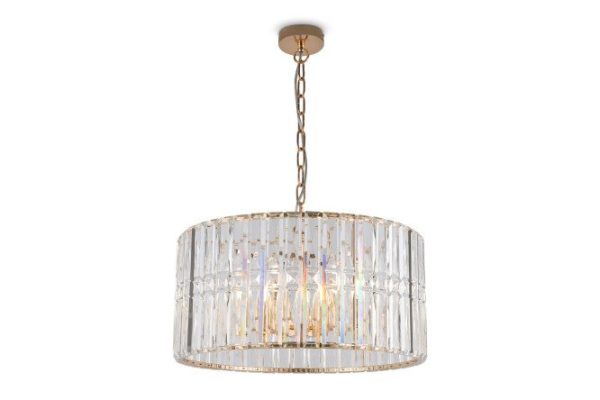 Hanging lamp MAYTONI Neoclassic Facet 30 sq.m., 50x29x50 cm, E14