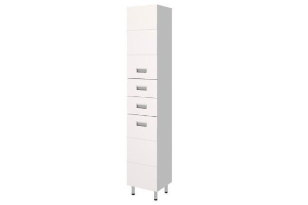 Cabinet-case Montana 35 with 2 drawers Floor-standing, 35x190x32 cm, Right
