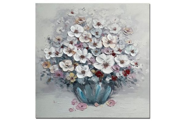 Reproduction Flowers in a vase 60x60 cm