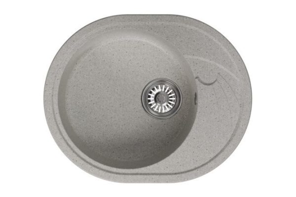 Inset sink with wing MIXLINE ML-GM17 551940 58x47x20 cm