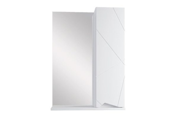 Wall-mounted mirror cabinet Sanstar Cascade 50 405.1-2.4.1. 50.8x70.6x17.1 cm, Right