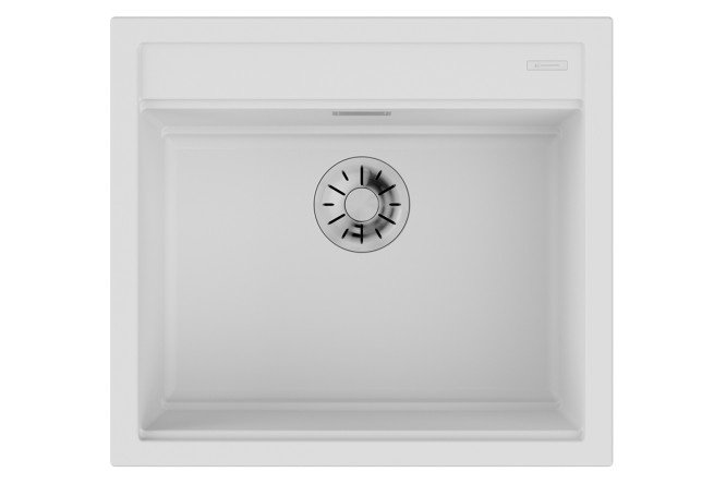 Inset sink OMOIKIRI Kitagawa 57-WH 4993303 57x51x20 cm