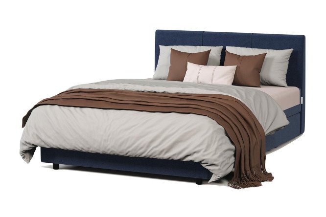 Bed with lifting mechanism Classic color blue (midnight) 160x198 cm