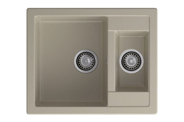 Inset sink GRANFEST Quadro GF-Q-610K 61x50x20 cm