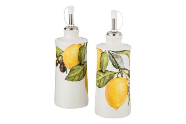 Set for oil and vinegar Lemon Three 6.5x14.5x6.5 cm, 300 ml