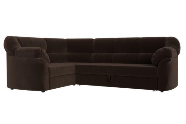 Corner sofa bed Caravel with left corner