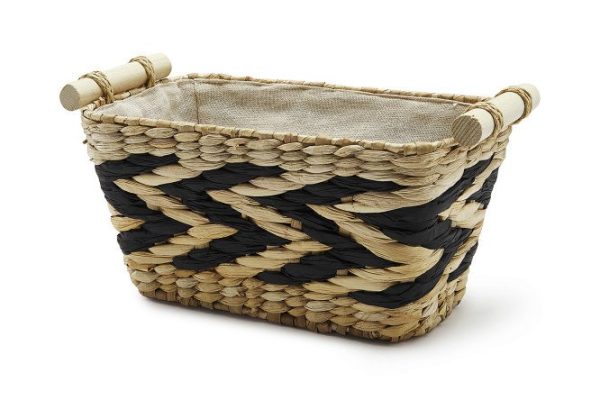Basket with handles BX23-2C S 28x16x16 cm