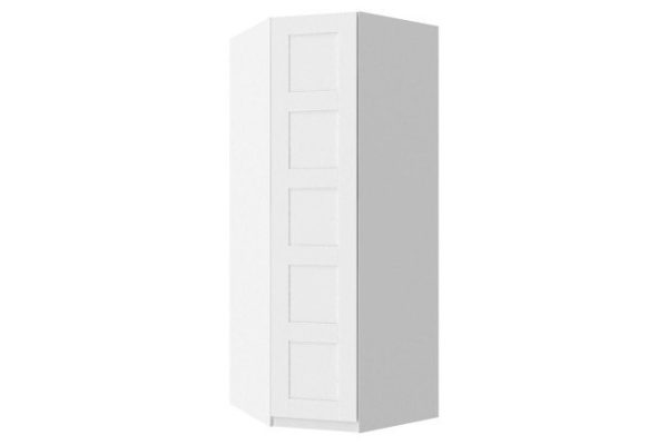 Corner wardrobe Oscar Bergen 95x236 cm white