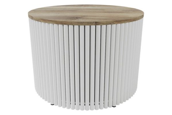 GENGLASS Trubis table with tubular base