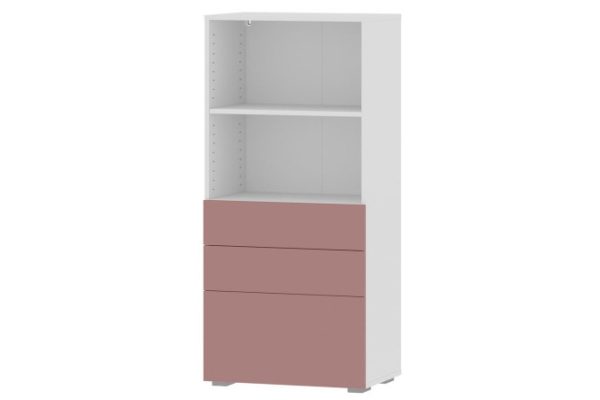 Children's rack Oscar mini with 3 drawers 60x130x39.6 cm