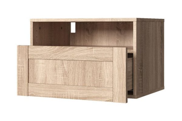 Cabinet with shelf and drawer Oscar Skagen 60x40 with door closer, Sonoma oak