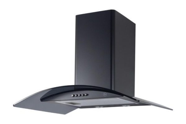 Hood MBS Ruta 160 Glass Black color black, 60x46.2x47 cm