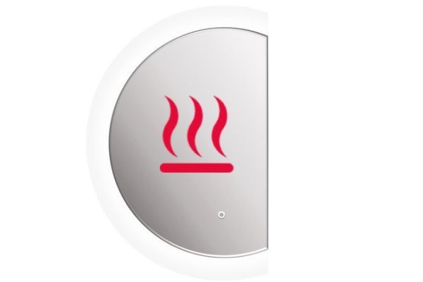 Mirror with LED lighting ALIAS Daphne d8060201R 60x80x2 cm