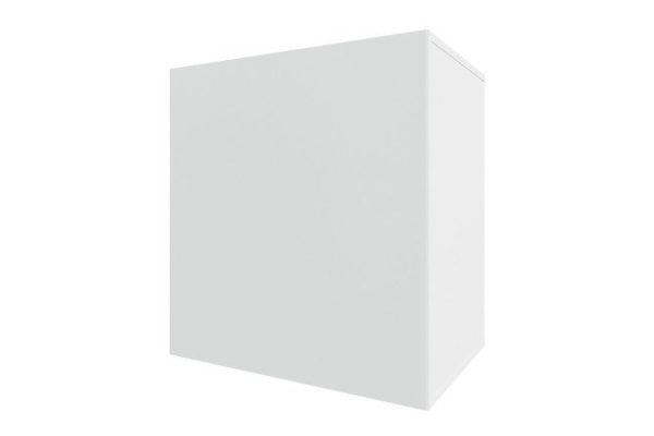 Cabinet Oscar Moon 60x64 with door, white / white talc