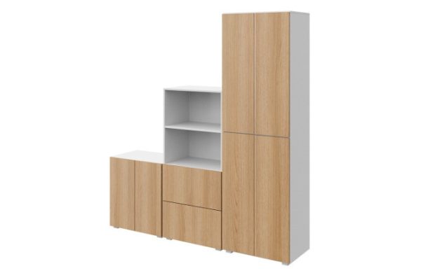 Modular children's room Oscar Amelie 180x194x40 cm
