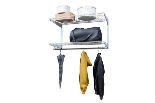 Wardrobe system 900x450 TITAN-GS 74011118 with hanger in the hallway