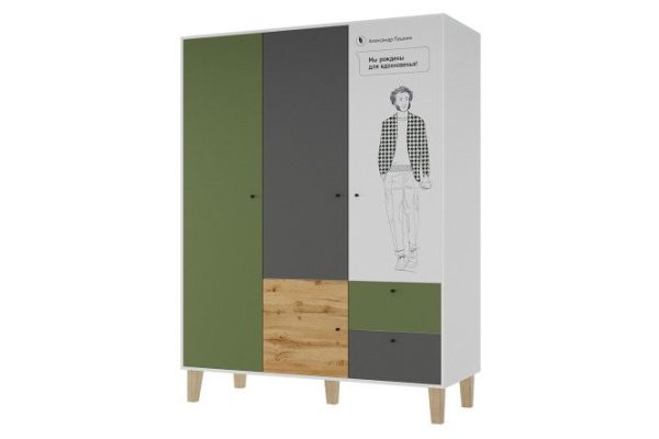 Hinged wardrobe Story Pushkin