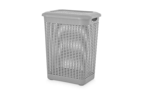 Laundry basket with lid 12934 42x56x31 cm, 50 l, Polypropylene